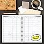 2027 AT-A-GLANCE DayMinder 8" x 11" 4-Person Daily Appointment Book, Faux Leather Cover, Black (G560-00-27)~#|#~1A489979-E522-4C47-911F57176629C3E7_sc7