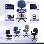 Regency Comfort Series Armless Fabric Drafting Chair with Footrest and Lumbar Support, Navy Blue (105-DK-NV)~#|#~1A4A965E-761F-41F9-8BDED2184CD383EF_sc7