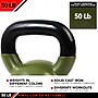 Jfit 50 lb. Vinyl Kettlebell, Red (J-VKB50)~#|#~1A4EE0AE-D4CA-44B5-A5E4BAD2CCA00FED_sc7