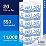 Scott Essential Recycled Toilet Paper, 2-ply, White, 550 Sheets/Roll, 20 Rolls/Case (13607)~#|#~1A7B4EC4-2630-45F9-904A020344BCADA0_sc7