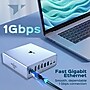 Turonic Dock Hub Pro 15-in-1 Universal Docking Station for Windows and macOS, Silver (BYL-2519)~#|#~1A8EA656-7463-416A-AB1EA78766D84C3E_sc7