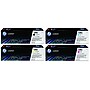 HP 128A Black/Cyan/Magenta/Yellow Standard Yield Toner Cartridge, 4/Pack (CE320A-VB)~#|#~1A8EE746-4882-4D2E-89DC9BE92E594D77_sc7