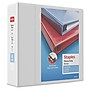 Staples Heavy Duty 4" 3-Ring View Binders, D-Ring, White, 4/Pack (56266CT/24696CT)~#|#~1A97D1C6-E8B0-41F7-918CCED1021C60EE_sc7