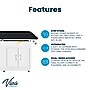 Viva Comfort Pediatric Exam Table with Step Stool & Storage, 500 lbs. Capacity, Black (996-09-PMB-BLK)~#|#~1A9C75FB-761D-4012-BBB1CC948DA17235_sc7