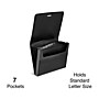 Staples Plastic Accordion File, 7-Pocket, Letter Size, Black (TR51820)~#|#~1AB27AA7-B5DF-4831-96EA84E6A78B3CDC_sc7