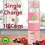 Brentwood 17-Oz. Portable Battery-Operated USB-Chargeable Glass Blender, Pink (RJB-100PK)~#|#~1ABFA1B9-0674-44F0-88A2F83E863BE400_sc7
