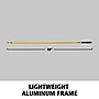 Rubbermaid Hygen 58" Aluminum Wet Mop Handle, Yellow (FGQ75000YL00)~#|#~1ACF920A-1C02-46D9-81DD9134CA419D49_sc7
