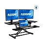FlexiSpot 40"W Electric Adjustable Standing Desk Converter, Black (EM7L)~#|#~1AD36EDF-B793-4850-B4D9E58D16367B06_sc7