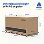FlexiSpot WorkCube Series Sound Absorbing 4 Person Privacy Booth, White (P4FW-KIT)~#|#~1AD4353F-C3EC-49B2-BF164011D0998738_sc7