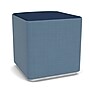 Lesro Bloom Vinyl Square Pouf Ottoman, Patriot Plus Imperial Blue/Chambray Light Navy (PF0218.SSV-06PPIB.07CHLN)~#|#~1AD9C73E-AF9A-4232-854E81DA0E07BD6E_sc7