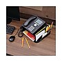 Telephone Stand and Message Center, 12-1/4w x 10-1/2d x 5-1/4h, Black~#|#~1ADBECEE-F39D-438F-9226AD4C44476868_sc7