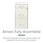 Space Solutions 3-Drawer File Cabinet with Pencil Drawer Letter-Width, Pearl White, 18" Deep (19157)~#|#~1AE73C61-27C7-444B-90DFAF9D09711B8A_sc7
