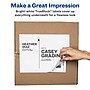 Avery TrueBlock Laser Shipping Labels, 8.5" x 11", Matte White, 25 Labels/Pack (5265)~#|#~1AFAD04C-B634-400B-8AF8B295C0EC8B20_sc7