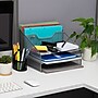 Mind Reader Metal Desktop Organizer Vertical File Holder Paper Letter Tray, Silver (MESHBOX5-SIL)~#|#~1B0472F6-1BEE-4FD7-9AFB435E8642A983_sc7