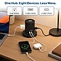 Uncaged Ergonomics Retractable Power Strip with USB-C, 4 AC Outlets, 4 USB Ports and 6ft Retractable Cord, Black (RC-black)~#|#~1B116A6A-0427-43E3-89A20C0557687A70_sc7