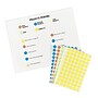 Avery Hand Written Color Coding Labels, 0.5"Dia., Light Blue, 60/Sheet, 14 Sheets/Pack (5050)~#|#~1B359A31-11BF-4E86-AD325D91668C71B1_sc7