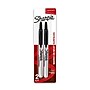 Sharpie Retractable Permanent Markers, Fine Tip, Black, 2/Pack (32724)~#|#~1B523145-9111-4B43-B1CCAA7E31B1AE39_sc7