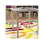 Flash Furniture Bright Beginnings Hercules Square Table, 24" x 24", Height Adjustable, White/Beech (MK-ME088024-GG)~#|#~1B6DD70F-7BC9-47E8-BE6FB87D6DA0530F_sc7