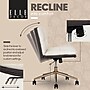 Elle Decor Ariana Criss Cross Armless Ergonomic Fabric Swivel Computer and Desk Chair, Cream (60121-CRM)~#|#~1B7F3A1A-9065-4FCE-8D79E5C1CE1BF3B4_sc7