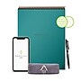 Rocketbook Flip Reusable Smart Notepad, 8.5" x 11", Lined & Dot Grid Ruled, 32 Sheets, Teal (FLP-L-RC-CCE)~#|#~1B955943-C8F2-4541-B51B4FBAB68C7389_sc7