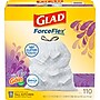 Glad ForceFlex Tall Kitchen Drawstring Trash Bags, 13 Gallon, Gain Lavender with Febreze Freshness, 110 Count (79157)~#|#~1B97990D-7513-4E02-9EDF3BFCA6C9AA86_sc7