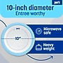 Perk 10 Inch Paper Plates, 125 Count, Heavy-Weight Microwave Safe Disposable Plates for Everyday Use & Parties~#|#~1BAEE9B5-F361-4960-A157C215895631B2_sc7