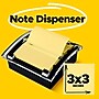 Post-it Pop-up Notes Dispenser for 3" x 3" Notes, Black/Clear (DS330-BK)~#|#~1BDB842F-A6FA-4B93-B2D32E163DE3748E_sc7