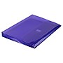 JAM Paper Plastic Binder Pocket, Purple, 3/Pack (218VB1PUX3)~#|#~1BDECFAB-1EAE-4377-B27F3701E0982F28_sc7