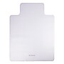 Mind Reader Carpet Chair Mat with Lip, 36" x 48'', Low-Pile, Clear (OFFCMAT-CLR)~#|#~1BE33649-7641-4F2B-AE4E2203F70D4F85_sc7