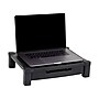 Mind Reader Monitor Stand Riser with Drawer Storage, Up to 22 lbs., Black (DRPLMONST-BLK)~#|#~1BF9A6D0-A9A2-4CC9-B8B70ED826108E12_sc7