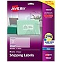 Avery Sure Feed Inkjet Shipping Labels, 2" x 4", Clear, 10 Labels/Sheet, 100 Labels/Pack (18663)~#|#~1C056847-EDA4-48F0-9D075BF0C23A07F5_sc7
