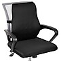 Mind Reader Memory Foam Ergonomic Lower Back Cushion Office Chair Support, Black (VERTBACK-BLK)~#|#~1C0678F8-EB06-40E0-B192A43407E9A190_sc7