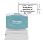 Xstamper N12 Custom Pre-Inked Notary Stamp, 1" x 2" Impression (Applicable States in Description)~#|#~1C18279A-9E91-48E7-BD198BE3EBEA332A_sc7