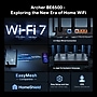 TP-LINK Archer BE Dual Band MU-MIMO WiFi 7 Gaming Router, Black (BE6500)~#|#~1C2E47C9-CFF0-4815-A013903AB89C77C0_sc7