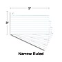 Staples 3" x 5" Index Cards, Lined, White, 65 Cards/Pack, 3 Packs/Carton (TR21580)~#|#~1C305280-A2F3-4339-9EAD24C3EC5DB7C2_sc7
