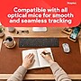 Staples TECH Anti-Slip Faux Leather Desk Pad, 31.5" x 15.7", Brown (ST62544)~#|#~1C49E62A-5AA1-44FB-95E9F0030A5B282E_sc7