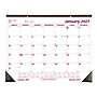 2027 Brownline Classic 22" x 17" Monthly Desk Pad Calendar, White/Burgundy (C1731)~#|#~1C4F4218-8611-4EF4-A2E6745BD6DD73D8_sc7
