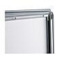 Azar Sign Holder, 24" x 36", Wall Mounted, Silver, Plastic (300344-SLV)~#|#~1C65B814-418B-4624-8BF9C82DE3BC9331_sc7