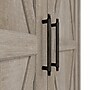 Bush Furniture Key West 66" Tall Storage Cabinet with Doors and 5 Shelves, Washed Gray (KWS266WG-03)~#|#~1C713841-7247-42AF-93F6477E6B85535E_sc7