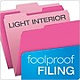 Pendaflex Recycled File Folder, 1/3-Cut Tab, Letter Size, Pink, 100/Box (42101/3PIN)~#|#~1C8616E5-BB40-4B42-A88A8D314F8A54DF_sc7