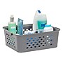 Iris Medium Plastic Storage Baskets, Gray, 4/Pack (500165)~#|#~1C8F770B-EF1F-48FE-8A263C9B0436A0F2_sc7