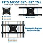Mount-It! Articulating Wall TV Mount, 132 lbs. Max. (MI-385)~#|#~1CD5C9BE-416A-4DAD-AC9EA0D0270A05DC_sc7