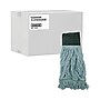 Boardwalk Echomop With Looped-End Wet Head, Synthetic/cotton, Medium, Blue, 12/carton~#|#~1CF2BE51-3768-4A56-8CEDAFEE6F044F19_sc7
