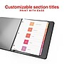 Staples Customizable Table of Contents Numeric Dividers, 5-Tabs, 6 Sets, Multicolor (ST62968)~#|#~1CF70743-6B5C-4F82-BE55B89AD23C5167_sc7