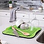 Better Houseware 2-Piece Silicone Drying Mat, Black/Green (BTH3420G)~#|#~1CF76E75-5353-4BCE-A97DB3FA33548E25_sc7