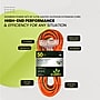 GoGreen Power 50' Indoor/Outdoor Extension Cord, 3-Outlet, 14 AWG, Orange (GG-15150)~#|#~1CFA1A5C-1220-4B50-80A857E01B47A7B0_sc7