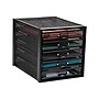 Mind Reader 5-Compartment Metal Mesh File Storage Drawers, Black (5CABMESH-BLK)~#|#~1D0A582E-04F1-455E-87DDB285FD3E4515_sc7