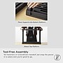 Iris 4-Shelf Plastic Shelving Unit, 48.3" x 23.9" x 11.8", Black (140038)~#|#~1D0B3763-1465-4785-BF6DA816FB9A3F0B_sc7