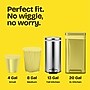 Glad ForceFlex Tall 13 Gallon Drawstring Kitchen Trash Bag, Fresh Clean with Febreze Freshness, White, 80 Total Bags (78534)~#|#~1D36A667-3001-4486-A4B5CD66505518D3_sc7