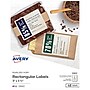 Avery Print-to-the-Edge Laser/Inkjet Rectangle Labels, 3" x 3 3/4", Pearlized Ivory, 48 Labels/Pack (22823)~#|#~1D3A9933-2649-4D70-9AECCB7A316E44BD_sc7